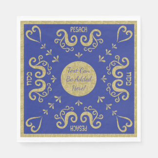 Pascha Witte Standaard servetten Goud Elegant