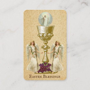 Paschal Prayer Heilige Kaart voor paasreligie Visitekaartje