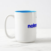pasdetroubleday! Mug café Two-Tone (Gauche)