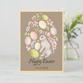 Pasen aangepaste kaart (Staand voorkant)