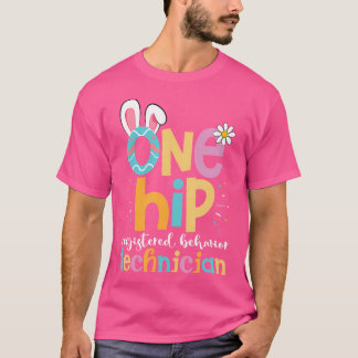Pasen Aba Therapeut Gedrag Analist One Hip Rbt T-shirt