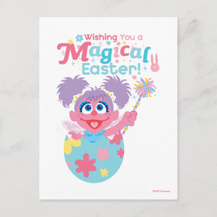 Pasen Abby Cadabby Briefkaart