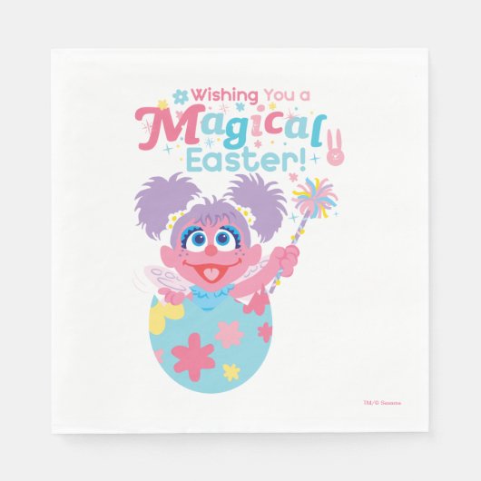 Pasen Abby Cadabby Servet (Voorkant)