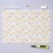 Pasen Baby Chicks Spring Floral Tissuepapier (Craft)