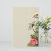 Pasen bloemen  Floral Kunst Briefpapier (Staand voorkant)