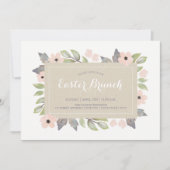Pasen Blossom Brunch Uitnodiging (Voorkant)