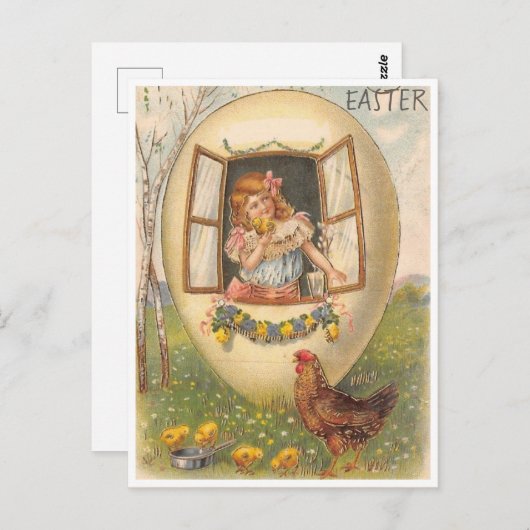  Pasen Briefkaart (Voorkant / Achterkant)