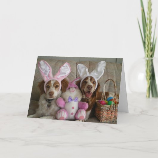 PASEN BRITTANYS FEESTDAGEN KAART (Voorkant)