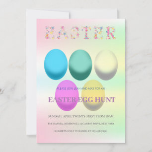 Pasen Brunch Egg Hunt Kaart