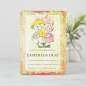 Pasen Brunch Egg Hunt Kaart (Staand voorkant)