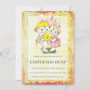 Pasen Brunch Egg Hunt Kaart