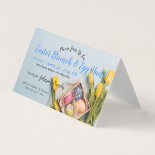 Pasen Brunch Egg Hunt Pasen Brunch Uitnodiging
