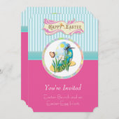 Pasen Brunch en Egg Hunt Kaart (Voorkant / Achterkant)