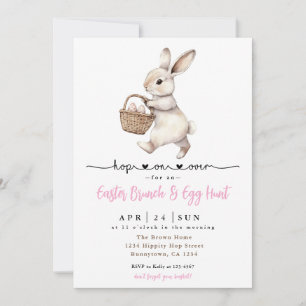 Pasen Brunch en Egg Hunt Kaart