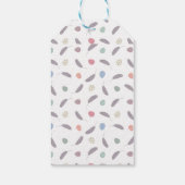 Pasen Brunch en Egg Hunt | Wildflower Bunny Cadeaulabel (Achterkant)