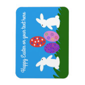 Pasen Bunny #2 Magnet Magneet (Verticaal)