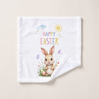 Pasen Bunny Badkamer Handdoek Set