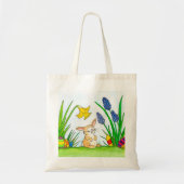 Pasen Bunny canvas tas van Nicole Janes (Voorkant)