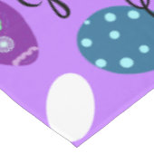 Pasen Bunny Chick Eggs Paars Red Green Tafelkleed (Gekanteld)