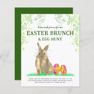Pasen Bunny Egg Hunt en Brunch