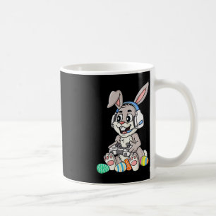 Pasen Bunny Gamer Leuke Eieren Gaming Peuter Jonge Koffiemok