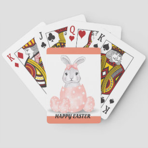 Pasen Bunny Jigzaag Puzzle-fietskaarten Pokerkaarten