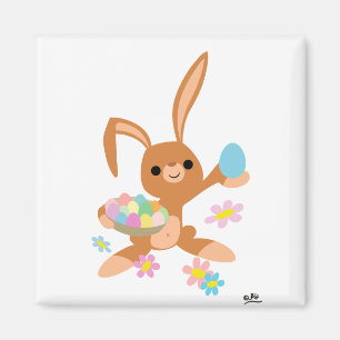 Pasen Bunny magnet Magneet