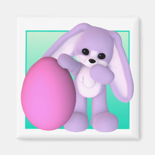 Pasen Bunny Magnet Magneet