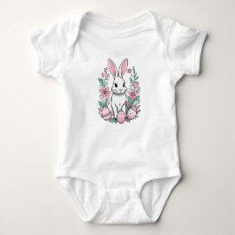 Pasen Bunny met eieren Romper