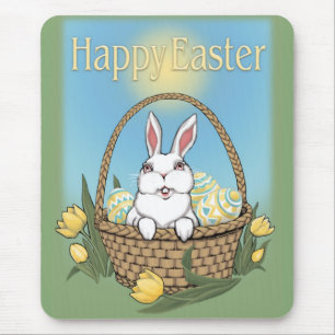 Pasen Bunny Mousepad Festive Easter Decorations Muismat