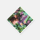 Pasen Bunny Napkin Servet (Hoek)