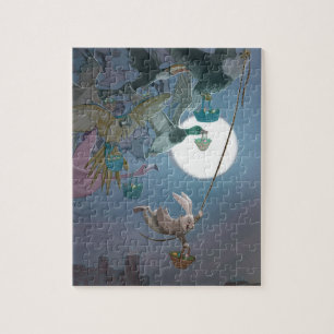 Pasen Bunny Puzzle Legpuzzel