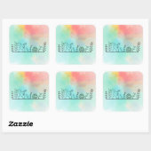 Pasen Bunny Sticker (Vel)