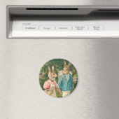 Pasen Bunny Sweethearts Magneet (Insitu (Vaatwasser))