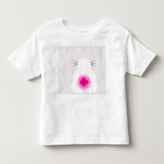 Pasen Bunny Toddler T-Shirt (Voorkant)