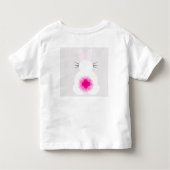 Pasen Bunny Toddler T-Shirt (Achterkant)