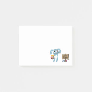 Pasen Bunny wenst Happy Pasen Post-it® Notes