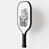 Pasen Bunny Zurse Stethoscope Cute Rabbit Scrub Pickleball Paddle (Links)