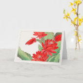 Pasen cactus door Tanigami Konan Kaart (Gele Bloem)