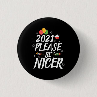 Pasen cadeau 2021 alsjeblieft nog mooier ronde button 3,2 cm