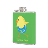 Pasen Chick aangepaste kolf Heupfles (Links)