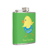 Pasen Chick aangepaste kolf Heupfles (Rechts)