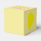 Pasen Chick Boxes Bedankdoosjes (Achterkant)