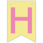 Pasen Chick Eieren Konijntje Bunting Banner (Derde vlag)