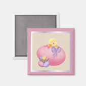 Pasen Chick - Magnet Magneet (Voorkant / Achterkant)