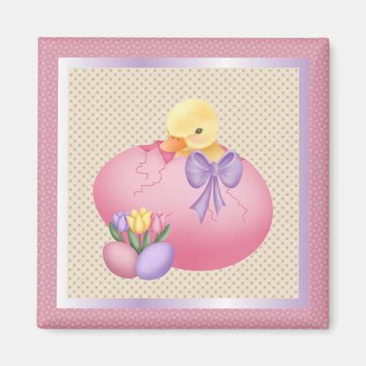 Pasen Chick - Magnet Magneet (Voorkant)