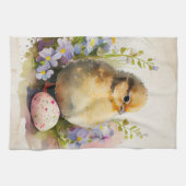 Pasen Chick Theedoek (Horizontaal)