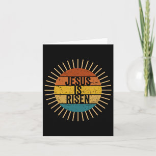 Pasen Christelijk hij is een ontstane zon herrijze Kaart