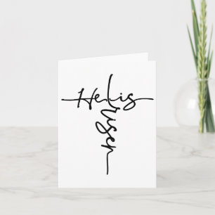 Pasen Christelijk hij is een ontstane zon herrijze Kaart