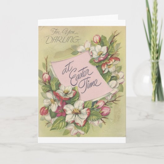 Pasen Darling "Mario" Feestdagen Kaart (Voorkant)